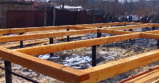 Пол на винтовых сваях Фрязино цена от 15236 руб.